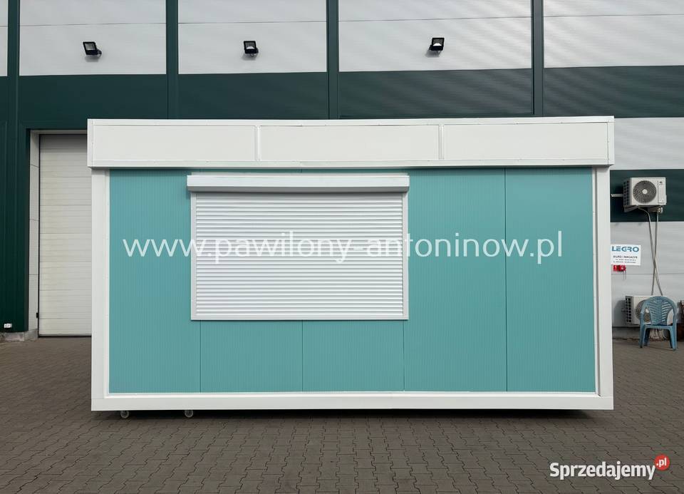 NOWY PAWILON GASTRONOMICZNY KONTENER HANDLOWY