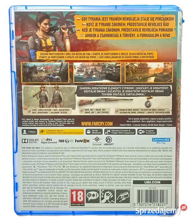 Gra 5 FarCry 6 Gry na konsole Elbląg