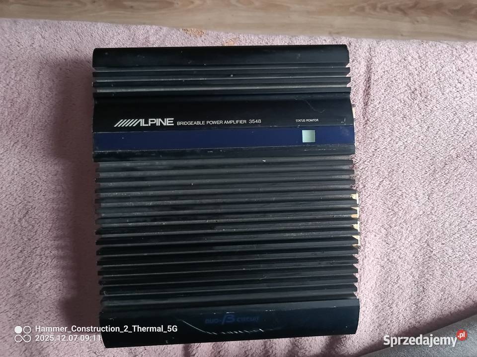 Sprzedam wzmacniacz Alpine 3548 sprzedam