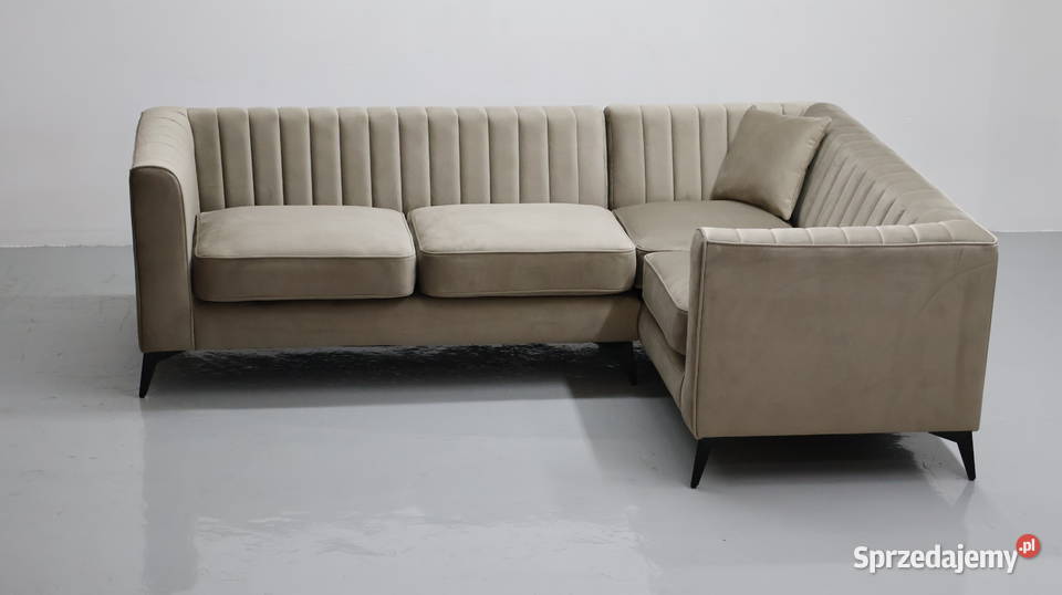 TŁL Narożnik nowoczesny design ciemny beż 74cm Meble