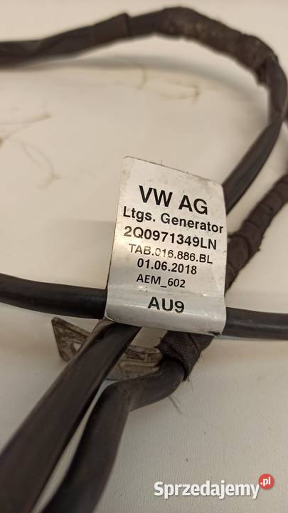AUDI A1 82A WIĄZKA ROZRUSZNIKA 2Q0971349LN