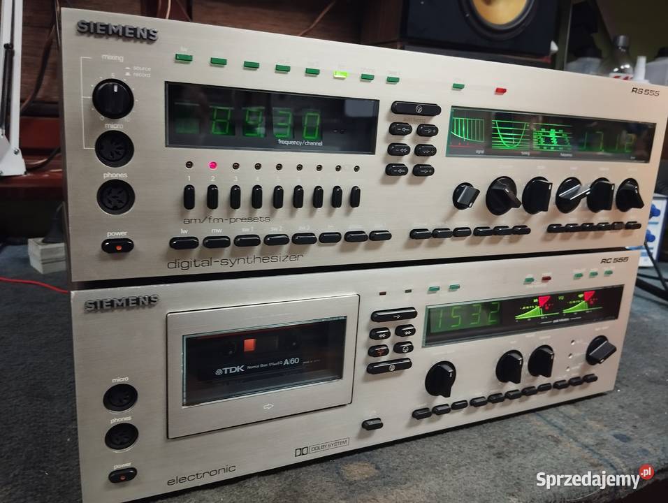 wieża Stereo Siemens RS555 AmplitunerMagnetofon