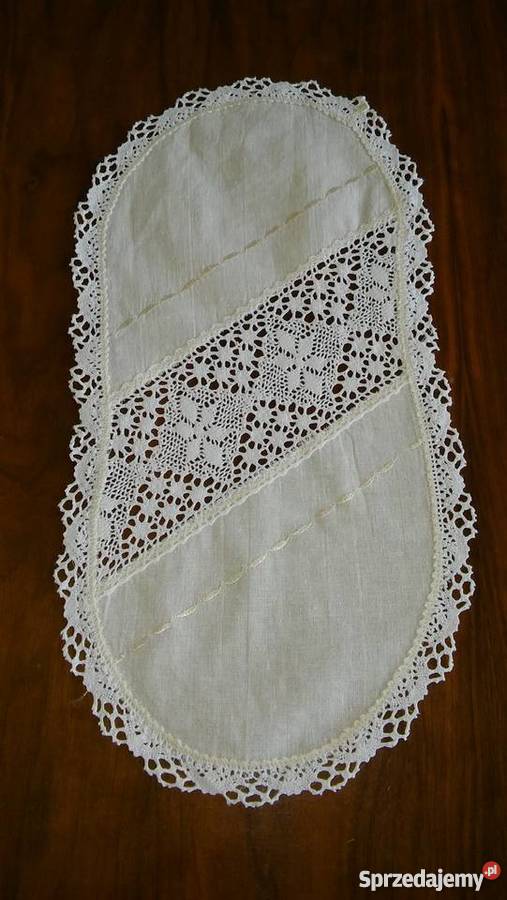 haft koronka serwetka serweta cudna rękodzieło Gdańsk