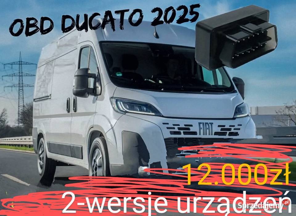 Programator nowe20212025 Ducato boxer jumper Czerwińsk nad Wisłą