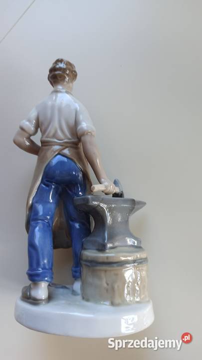 Figurka kowala Niemiecka figurka wyprodukowana w Gdańsk