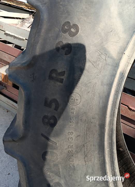 Para opony CONTINENTAL AC85 Radialne 52085 R 38 Kutno sprzedam