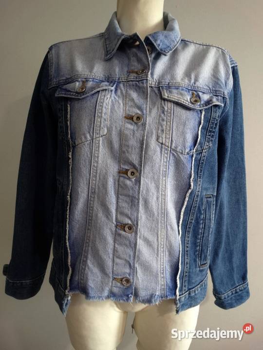 Kurtka Jeansowa Trucker Niebieska Katana