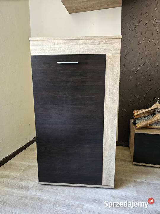 Komoda 112x60 Black Red White dąb sonoma venge 60cm Lublin