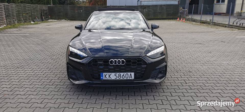 Audi a5 Quattro Automat Matrix 20 TFSI 252 2020 54300km Kraków