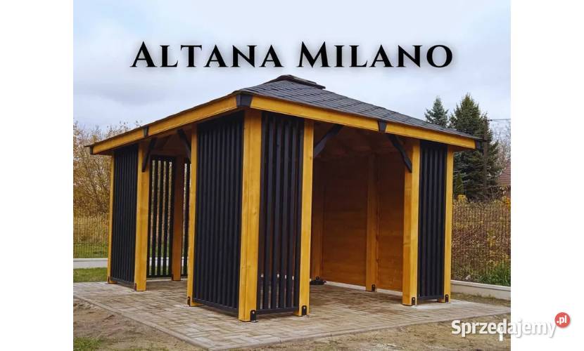 Altanka MILANO drewniana altana pergola ogrodowa sprzedam