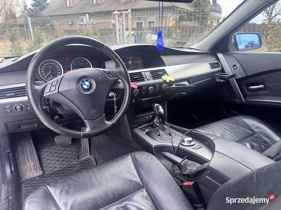 BMW e60 automat skóry zamiana Słupca