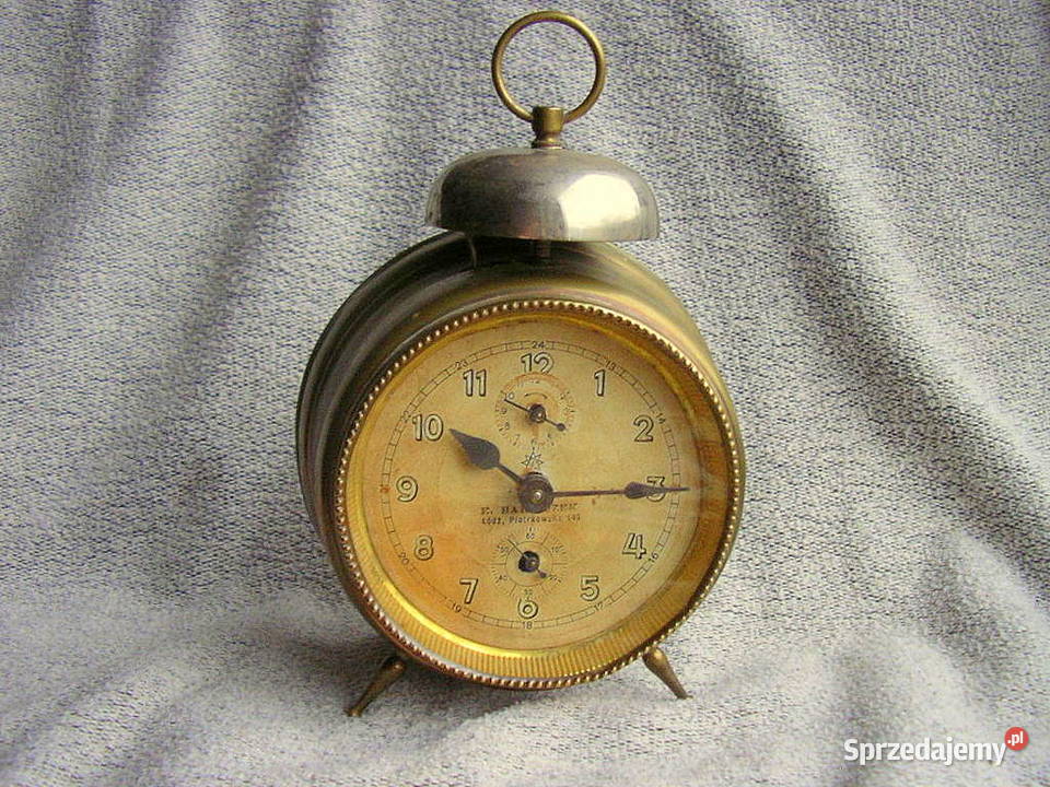 Antyk budzik ŁÓDŹ zegarek zegar IIRP Piłsudski Warszawa sprzedam