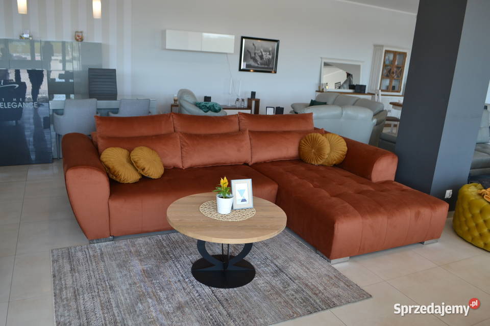 Narożnik Venecja tkanina SPANIE ELEKTRYCZNE Katowice