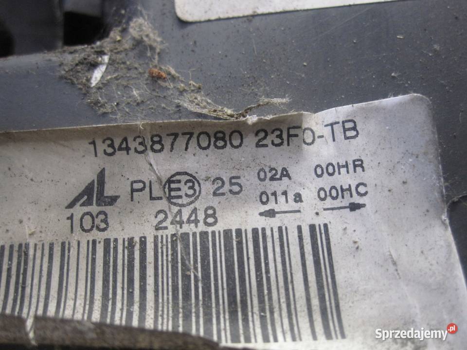 FIAT DUCATO III 10r lampa lewa przód 1343877080 Kielce
