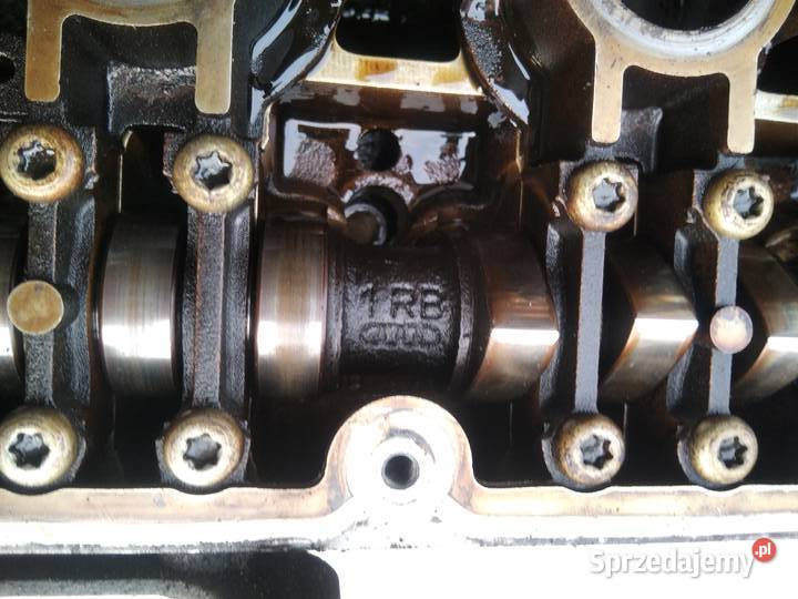 Głowica 06B103373AM wałki rozrządu Audi A4 B6 20 łódzkie Krośniewice