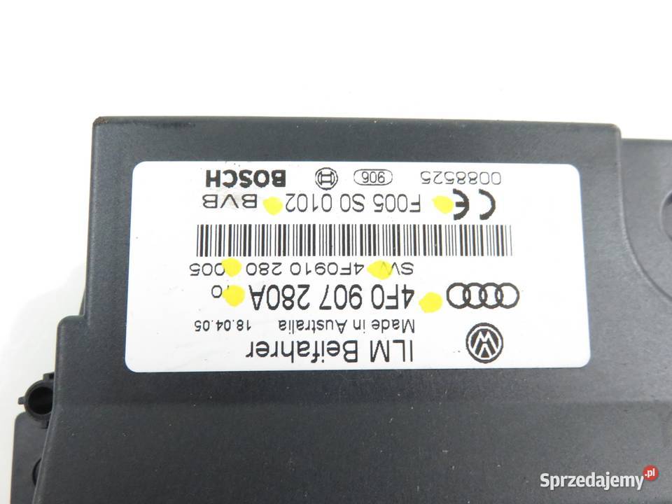 MODUŁ AUDI A6 C6 32 FSI 4F0907280A 4F0910280