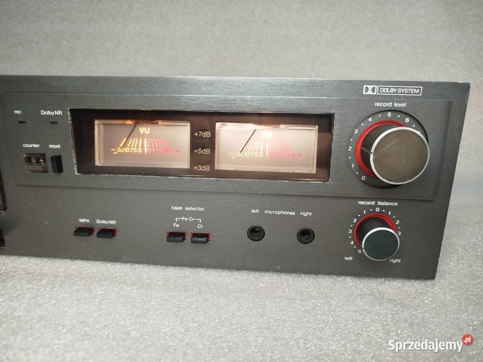 Magnetofon Kasetowy Stereo Deck M9109 Unitra ZRK łódzkie Zgierz