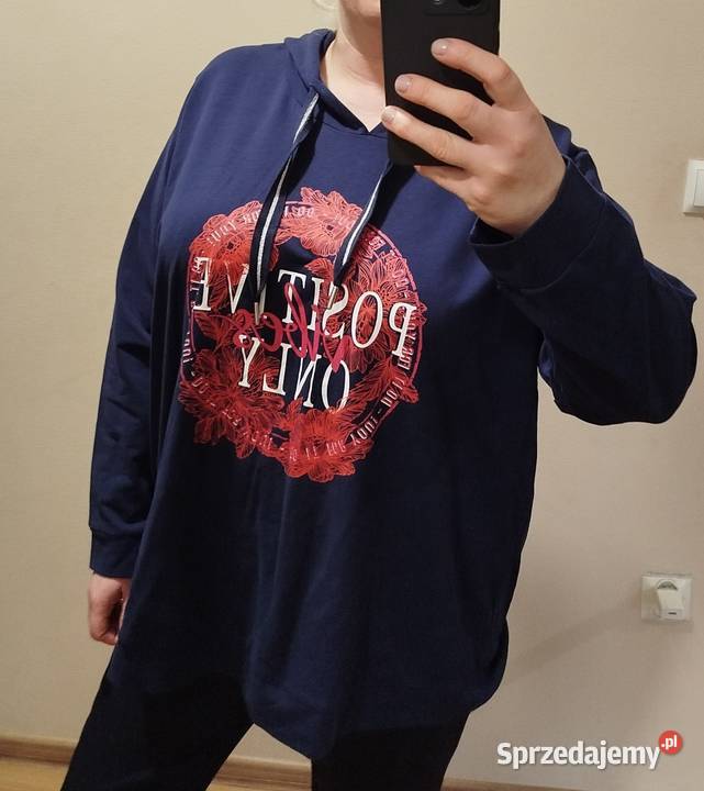 Cienka bluza na wiosnę rozmiar 5254 Rozmiar 54 Biecz sprzedam