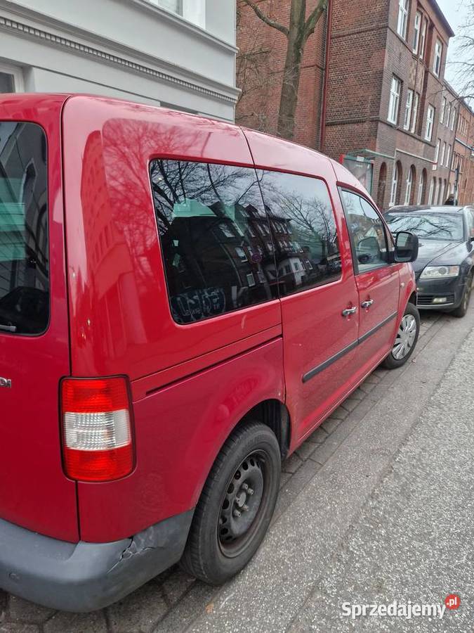 Volkswagen caddy 19 tdi 285 przebiegu pomorskie Godziszewo