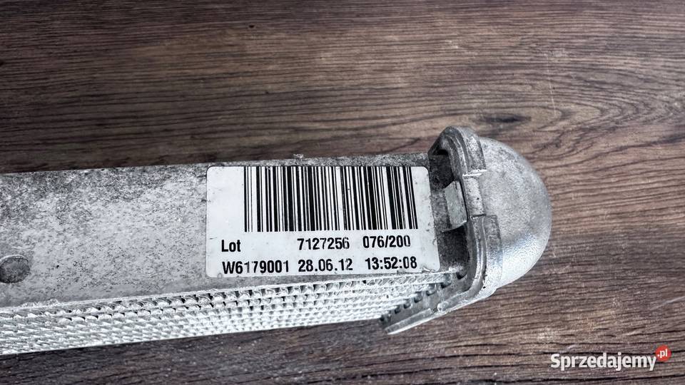 BMW F02 F06 F07 F10 F12 F13 F02 CHŁODNICA OLEJU osobowe Smarowanie silnika lubuskie Gorzów Wielkopolski