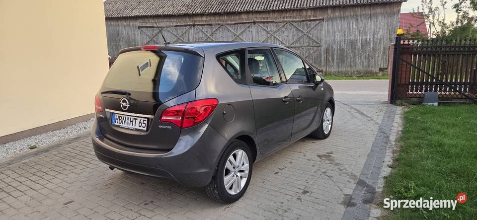 Opel Meriva B 14 turbo benzyna 120 centralny zamek Płońsk
