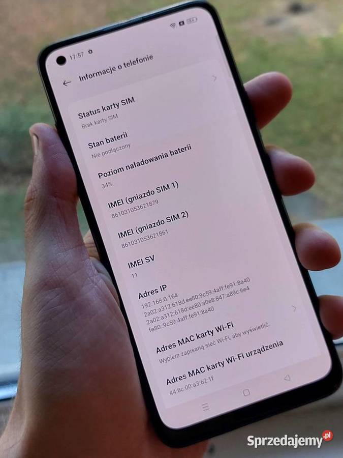 Telefon Realme 8 6128 GB 64 Warszawa