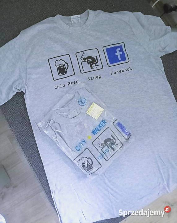 2 w 1 Tshirt L Jerzykowo sprzedam