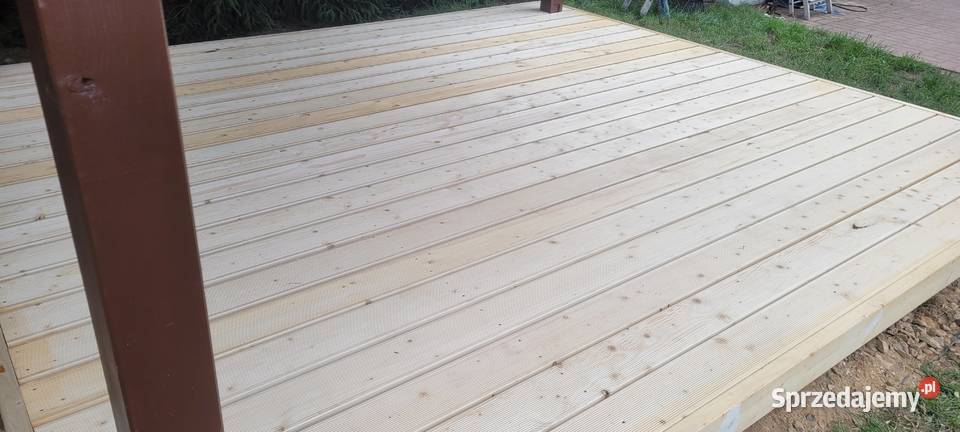 Altana drewniana zadaszenia tarasów tarasy zachodniopomorskie Chojna
