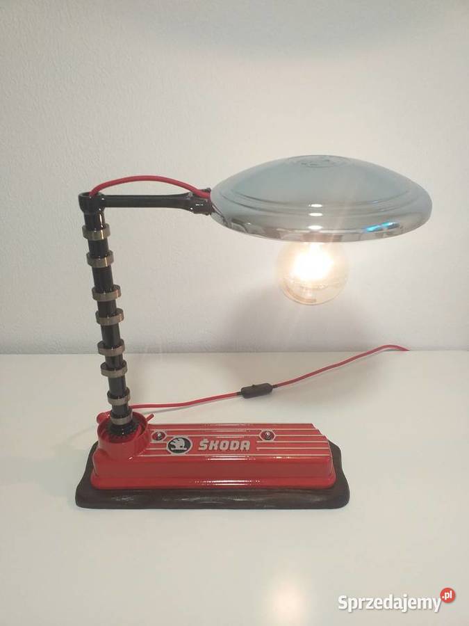 Lampa stołowa biurkowa na prezent Rękodzieło zachodniopomorskie Koszalin sprzedam