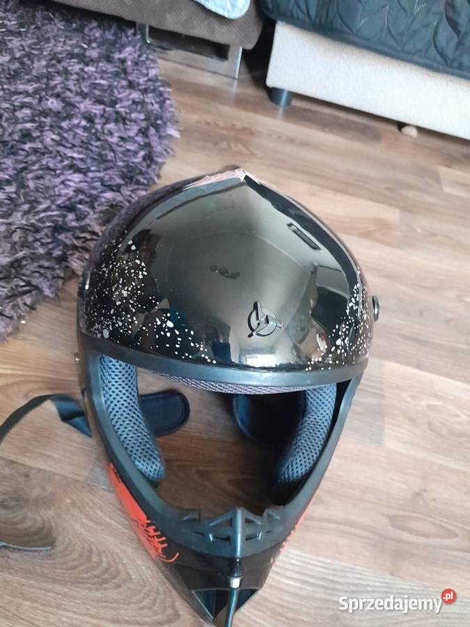 Kask motocrossowy Kaski i odzież