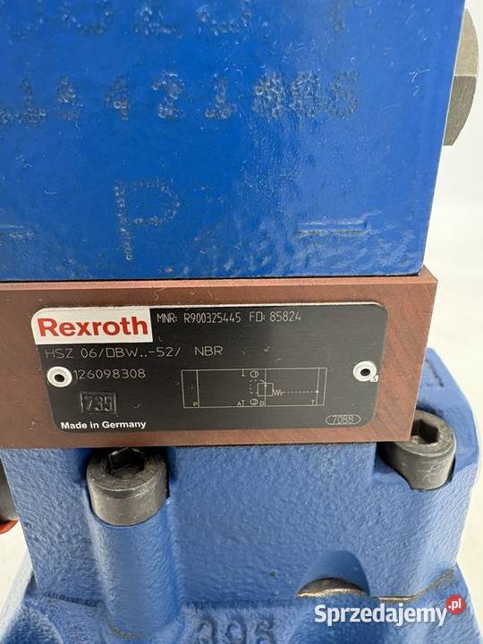 Rexroth DBW20B2 53 315S6EG24N9K4R12 R900900630 mazowieckie sprzedam