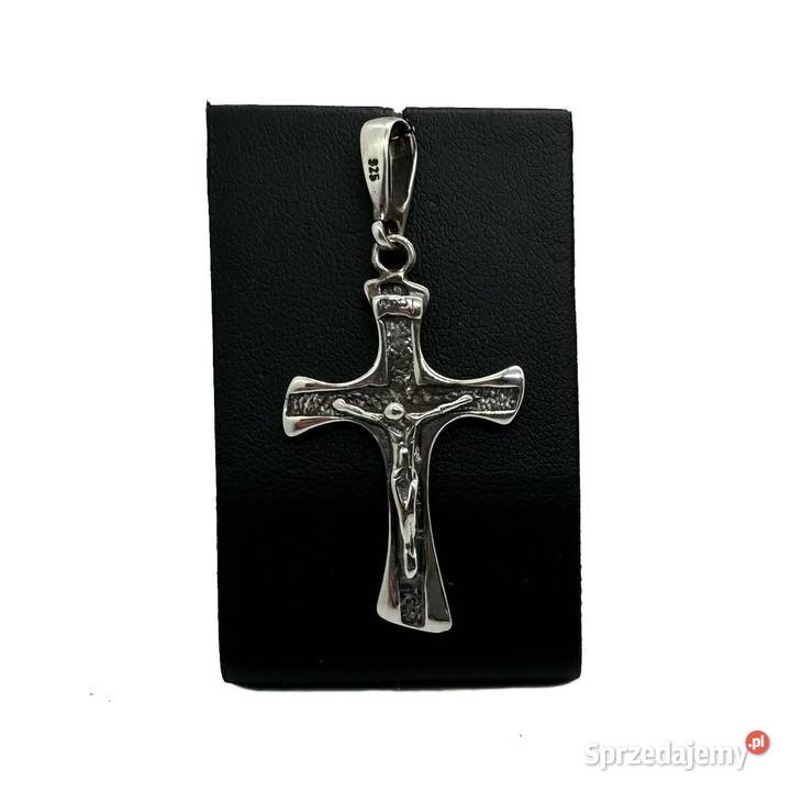 Srebrna Zawieszka Próby 925 226g Krzyż Krzyżyk Elbląg sprzedam