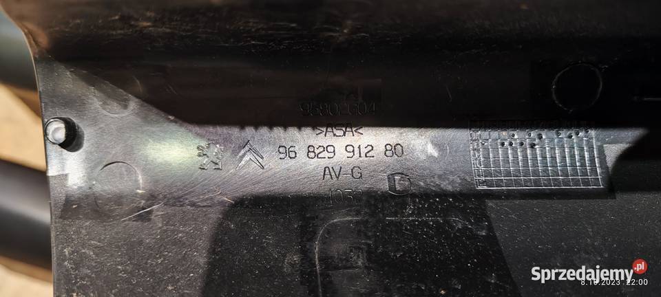 Końcówki reling 2xprzod 1x tył Berlingo ll