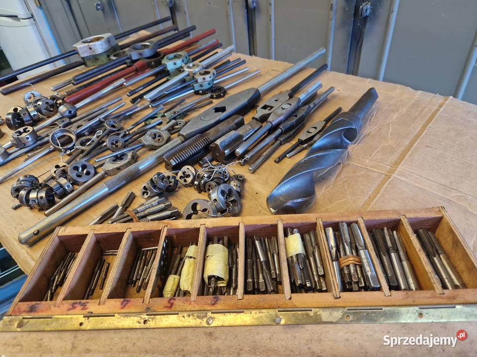 Narzynki Gwintowniki Oprawki Pokrętła Szczebrzeszyn sprzedam