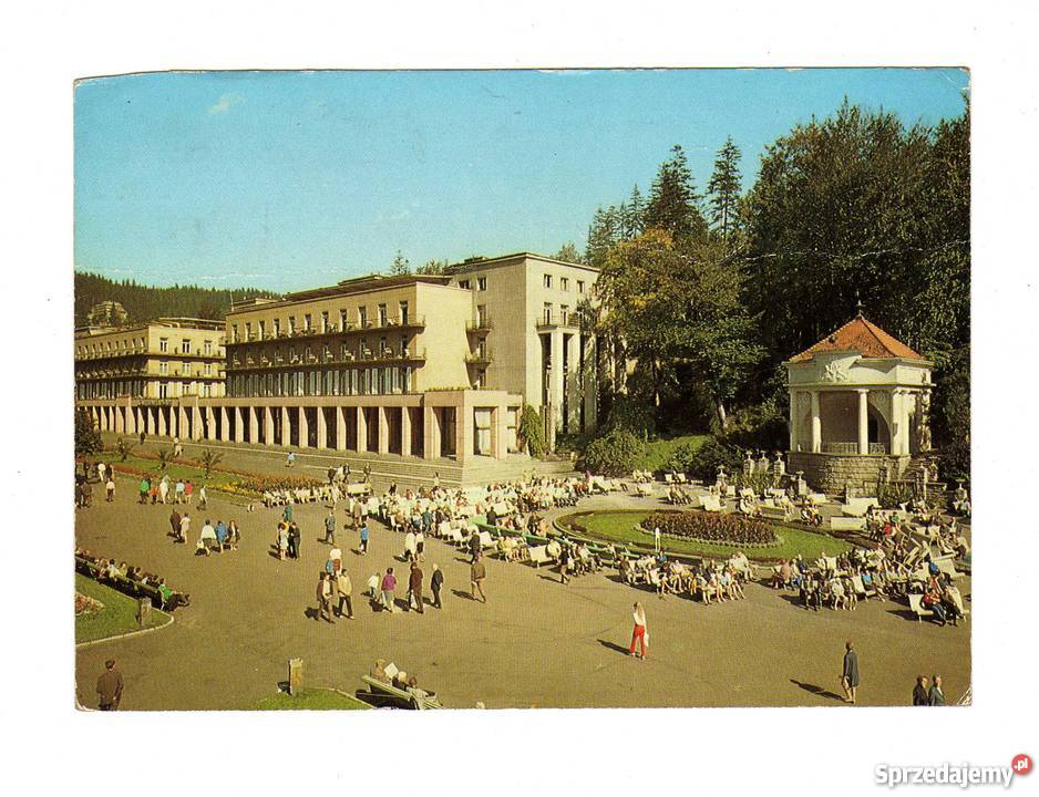 KRYNICA NOWY DOM ZDROJOWY POCZTÓWKA Pocztówki i karty telefoniczne Krynki