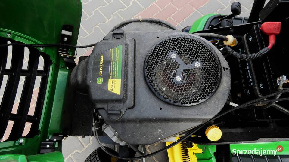 Traktorek kosiarka JOHN DEERE X305R Kawasaki 2