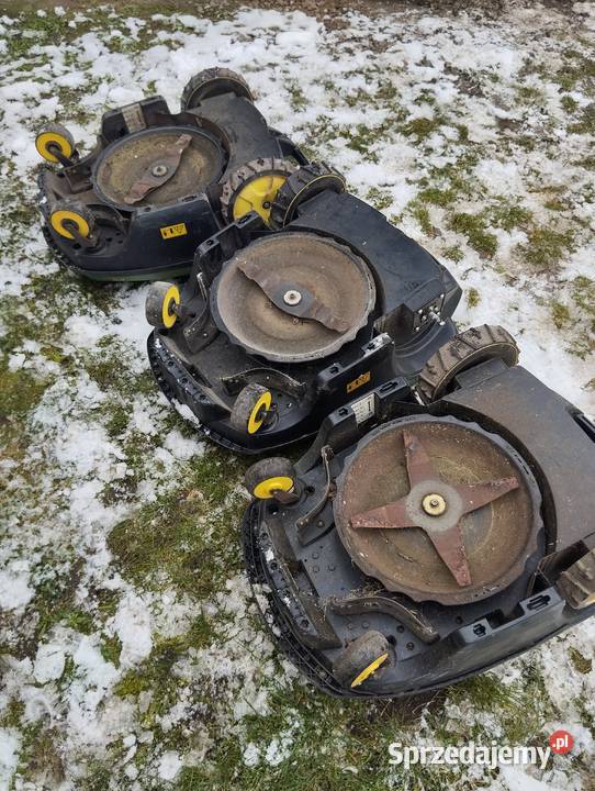 3 roboty koszące John Deere Tango E5 Gościeradów Ukazowy