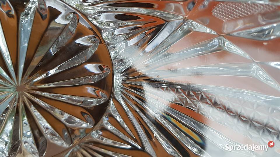 Kryształowa bomboniera kryształ PRL Dąbrowa Górnicza sprzedam