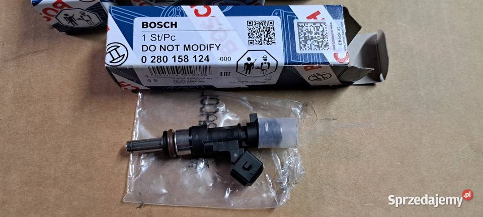 Nowe wtryskiwacze BOSCH 0280158124 5 sztuk osobowe Luzino