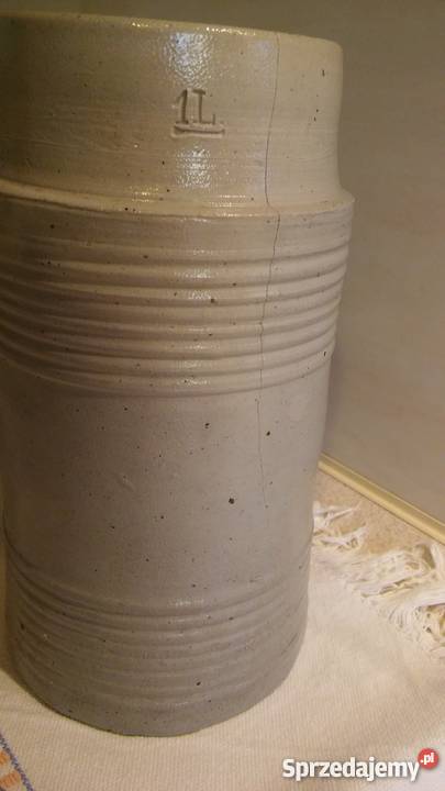 dzbanek dzban ceramiczny poniemiecki antyk pomorskie Gdańsk