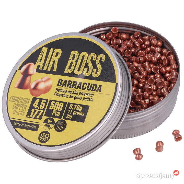 Śrut Apolo Air Boss Barracuda Copper 452 mm 500 Maciejowice