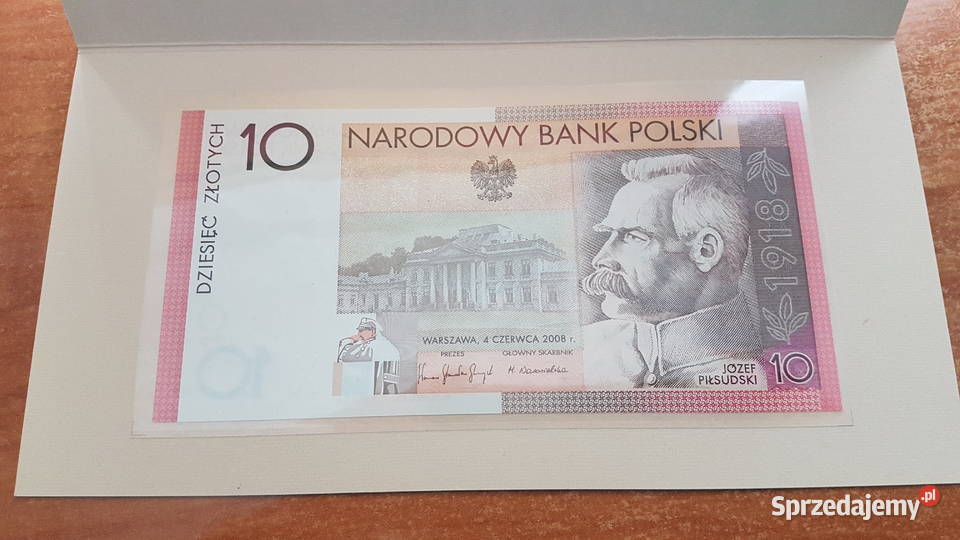 10 zł NIEPODLEGŁOŚĆ - banknot kolekcjonerski