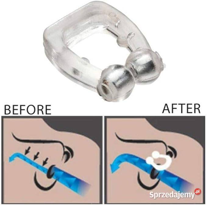 Specjalny magnetyczny klips do nosa przeciw Płock