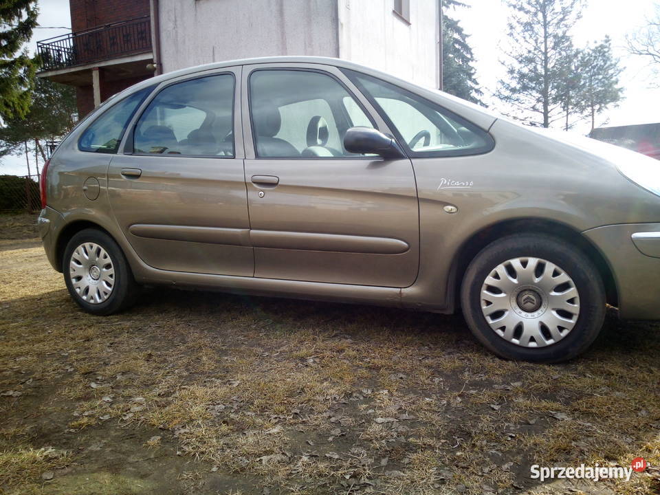 Citroen Xara Picasso 16 HDI 90 Zarejestrowany w Polsce Xsara Picasso Lubień Kujawski