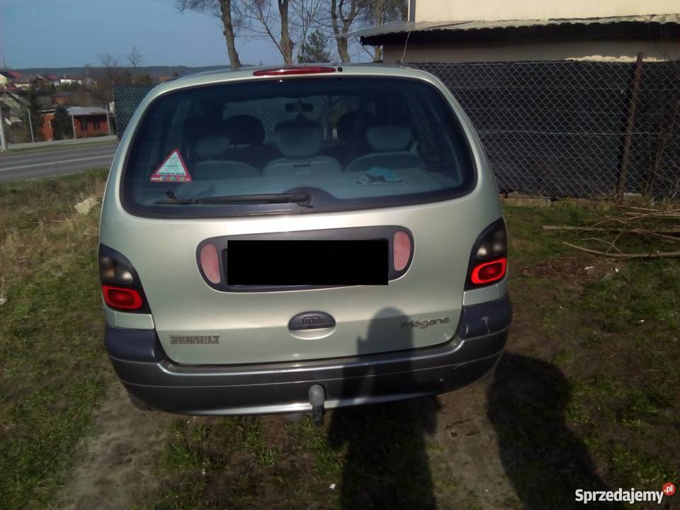 Renault Megane Scenic 1 w całości na części OC zielony Scenic Wejherowo