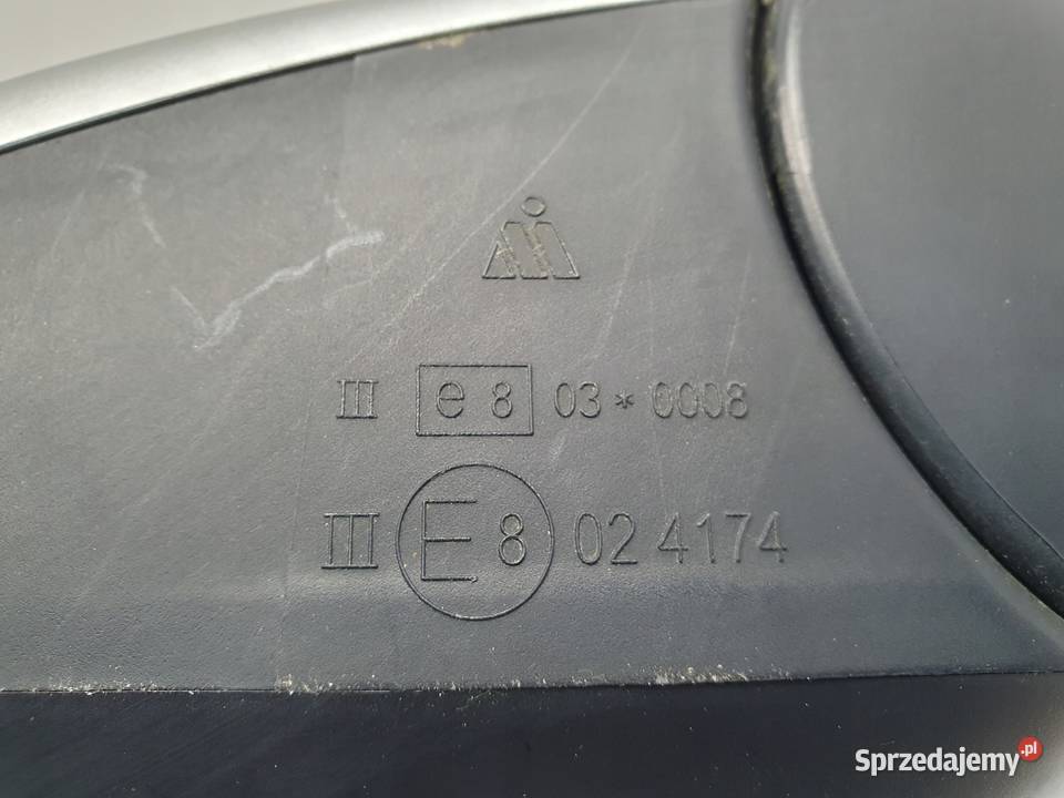 LUSTERKO PRAWE Suzuki Swift Mk4 Mk6 VI PASAŻERA Rudka