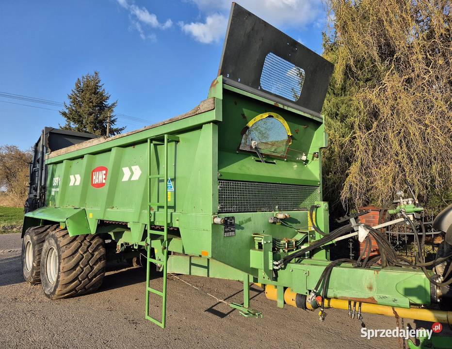 Rozrzutnik Obornika Wapna HAWE DST 160 z Niemiec wielkopolskie Dziwie