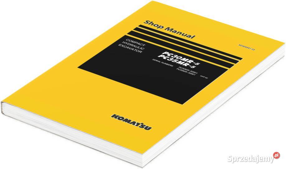 KOMATSU PW118 PW Instrukcja obsługi DTR katalog wielkopolskie Szamotuły