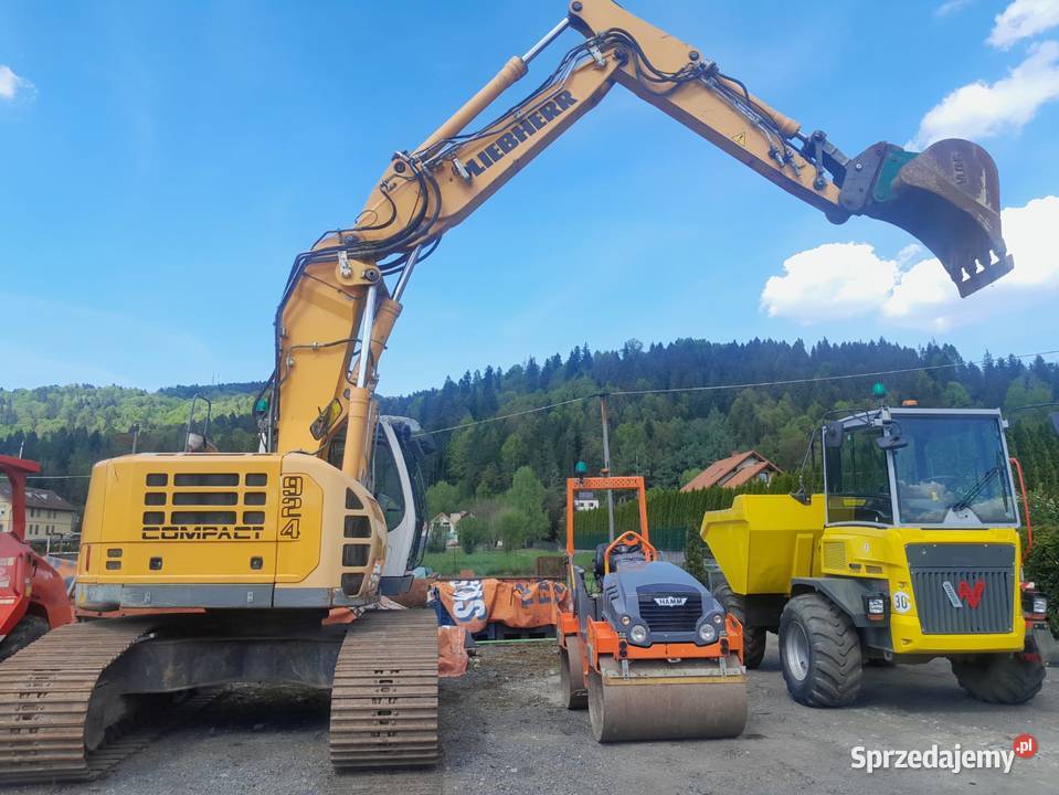 Koparka gąsienicowa Liebherr R924 Litronic Maków Podhalański sprzedam