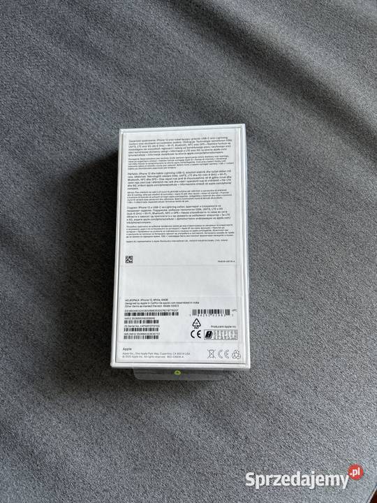 NOwy iPhone 12 w oryginalnym pudelku i folii Lublin